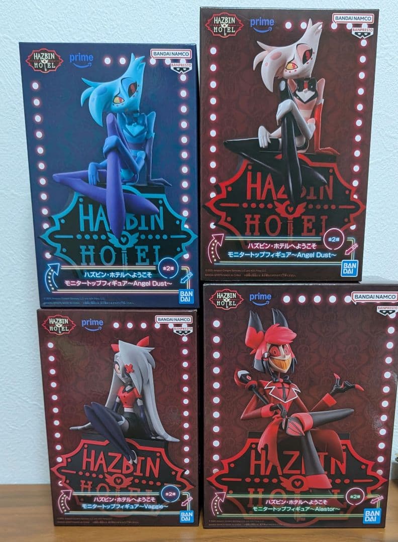 HAZBIN HOTEL　フィギュア　4点セット