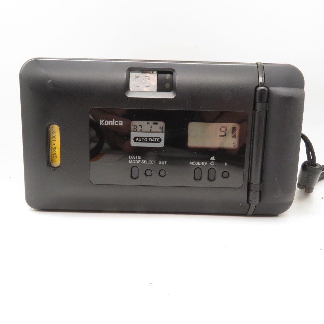 動作確認済み KONICA BiG mini 301 ブラック フィルムカメラ