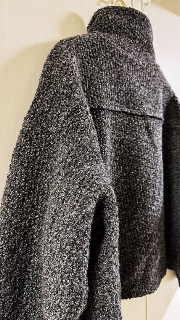 EAPHI STAND COLLAR COAT新品チャコール