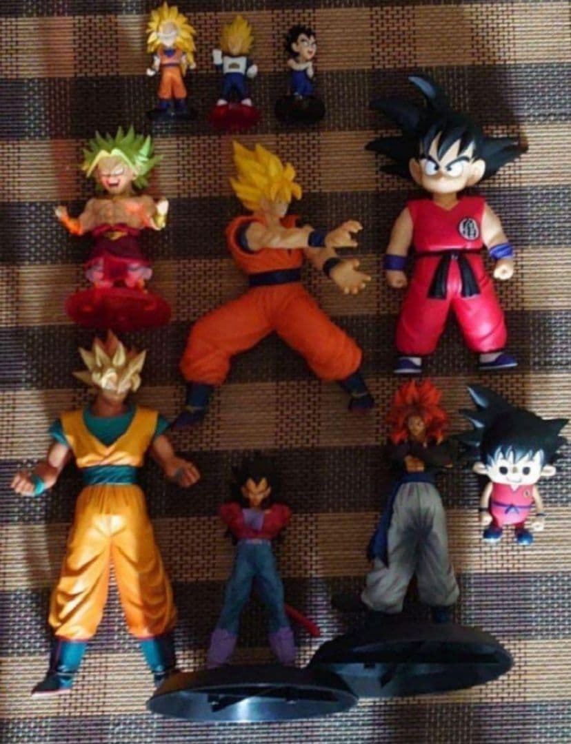 ドラゴンボール フィギュア 10体+小物(ガチャ+ゲーム特典)