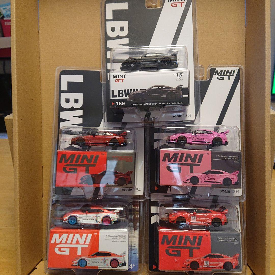 MINIGT 1/64 LBWK 35GT-RR 5台セット 未開封