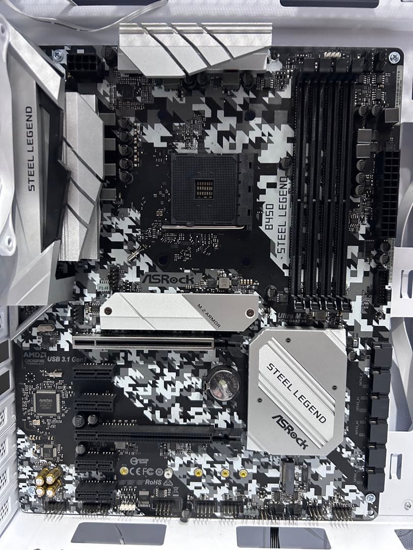 PCケース(自作PC用) ANTEC NX416L & B450 STEEL LEGEND