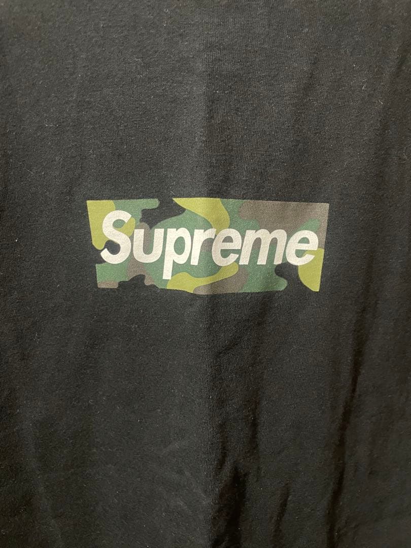 Supreme Box Logo Tee 黒M