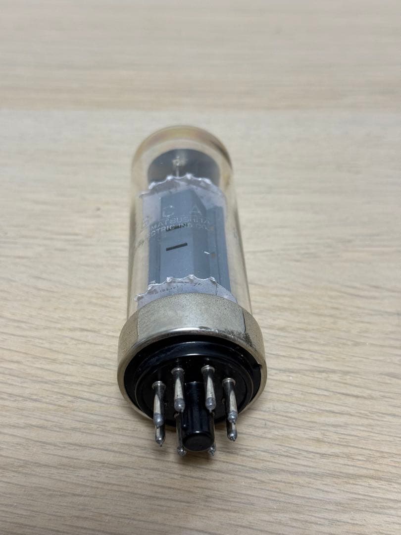 真空管　6CA7 松下　金属ベース　1本　(3)