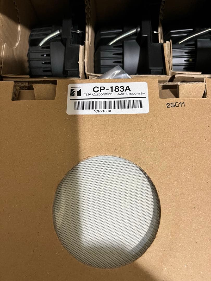未使用　CM-1830AT スピーカー & CP-183A パネル　7個セット