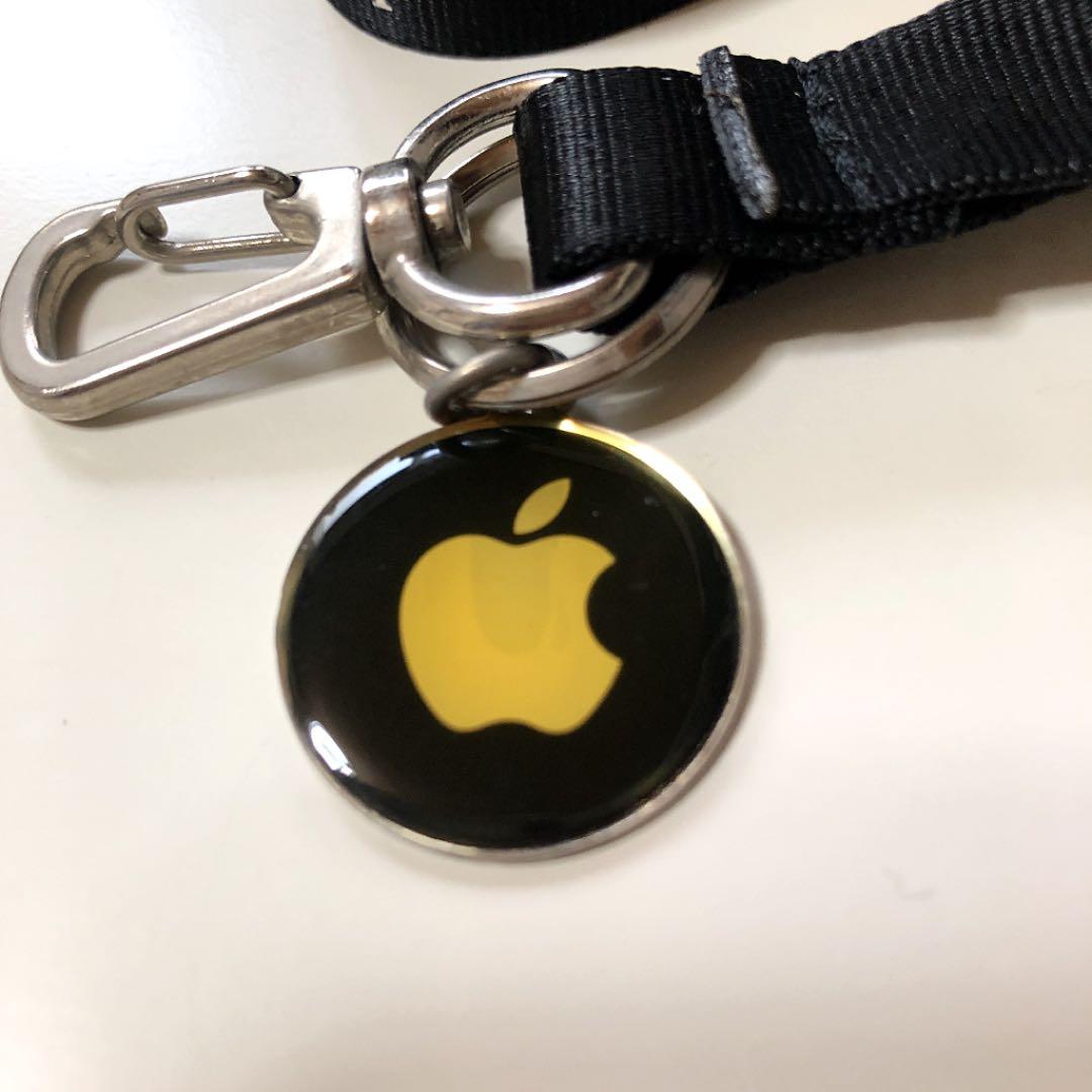 Apple ネックストラップ　りんごシールおまけ付き