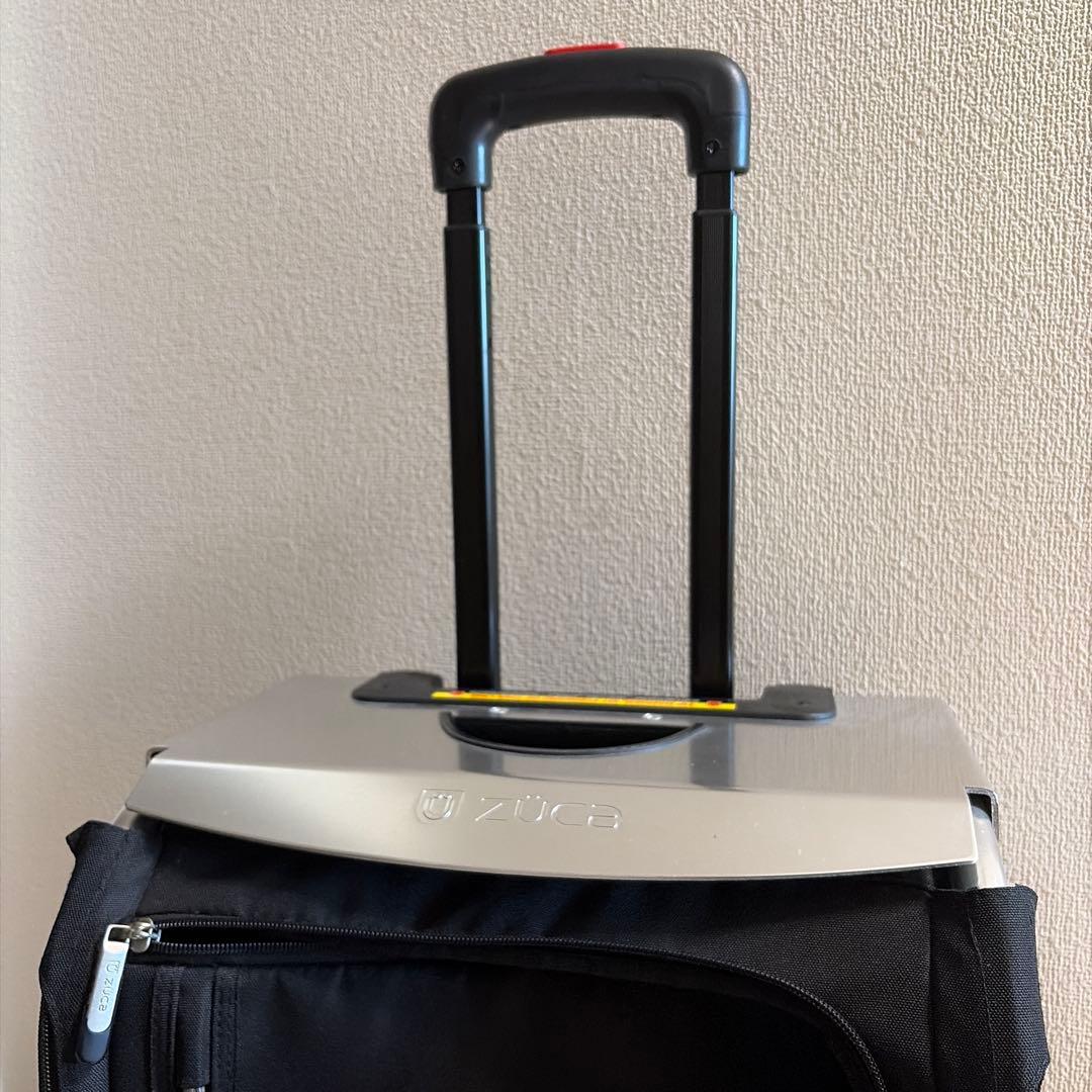 美品！ZUCA　NAVIGATOR　キャリーバッグ　スーツケース　黒　座れる