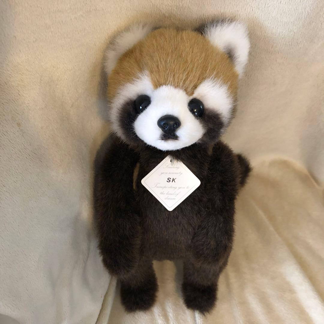 四季オリジナル　リアル　レッサーパンダ　レトロ　ぬいぐるみ