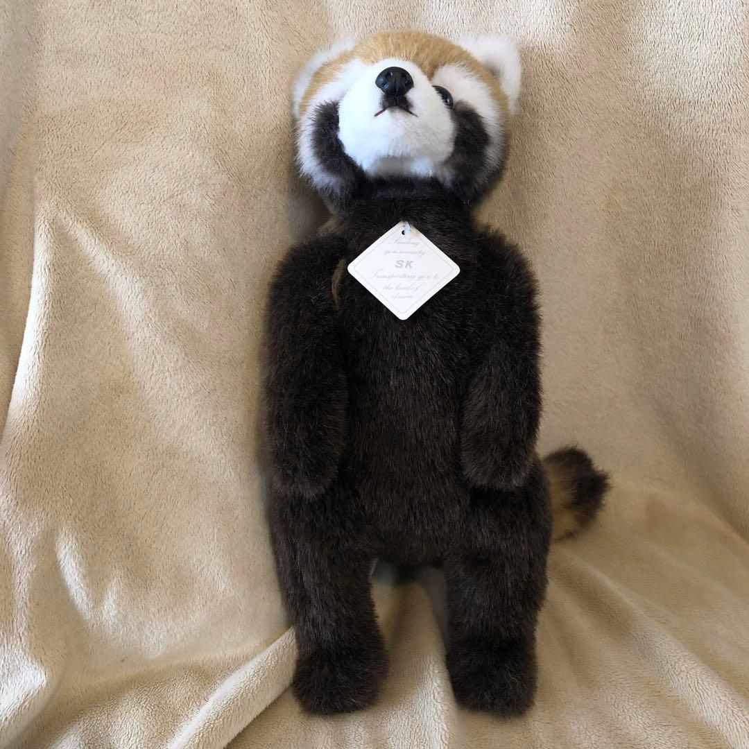 四季オリジナル　リアル　レッサーパンダ　レトロ　ぬいぐるみ