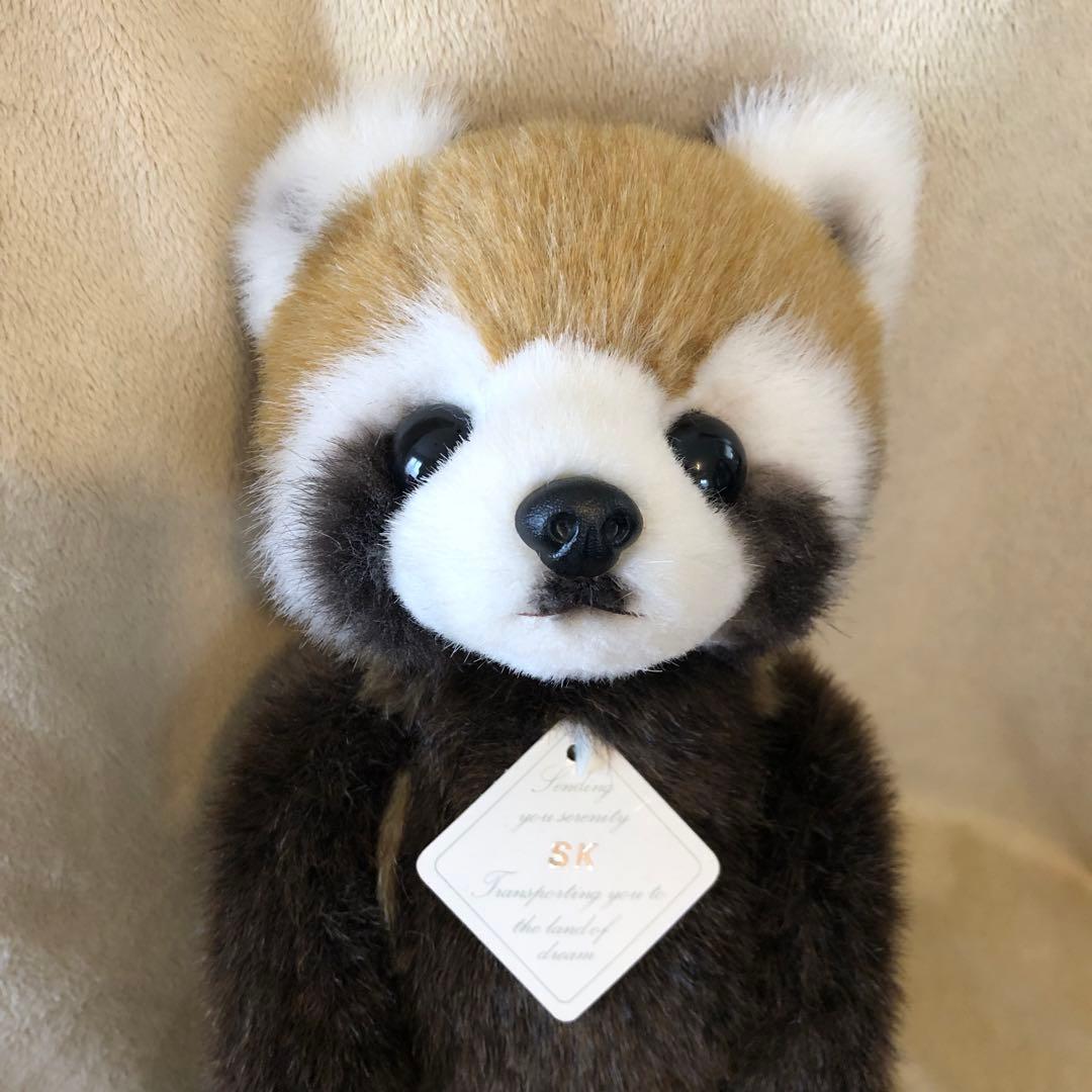 四季オリジナル　リアル　レッサーパンダ　レトロ　ぬいぐるみ