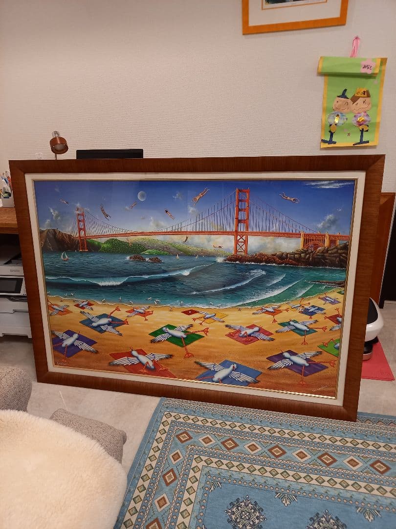 ヘブン&アース作家　リトグラフ　大型