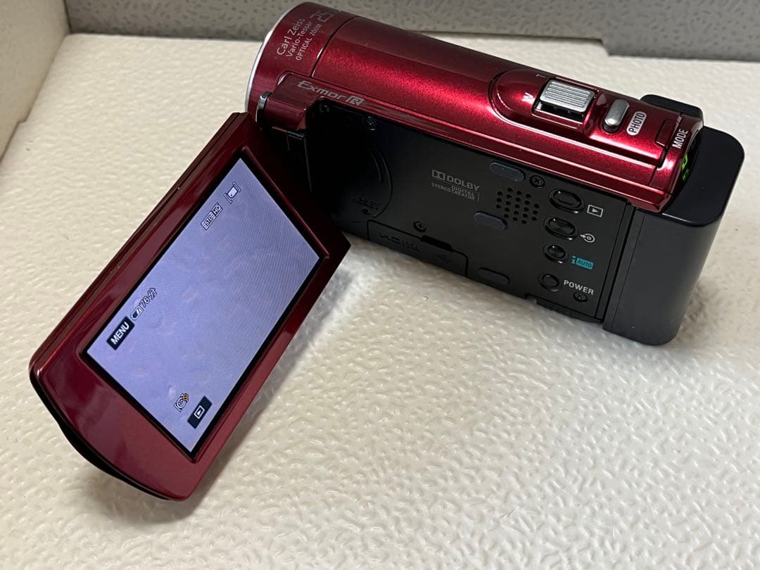 SONY HDR-CX170 赤 ビデオカメラ