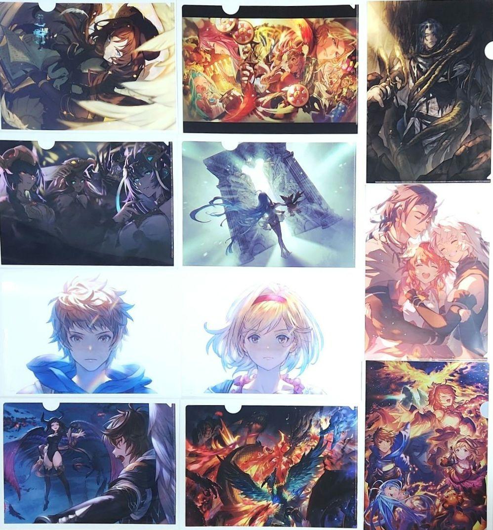 グラブルフェス HEART OF THE SUN クリアファイル11種フルコンプ