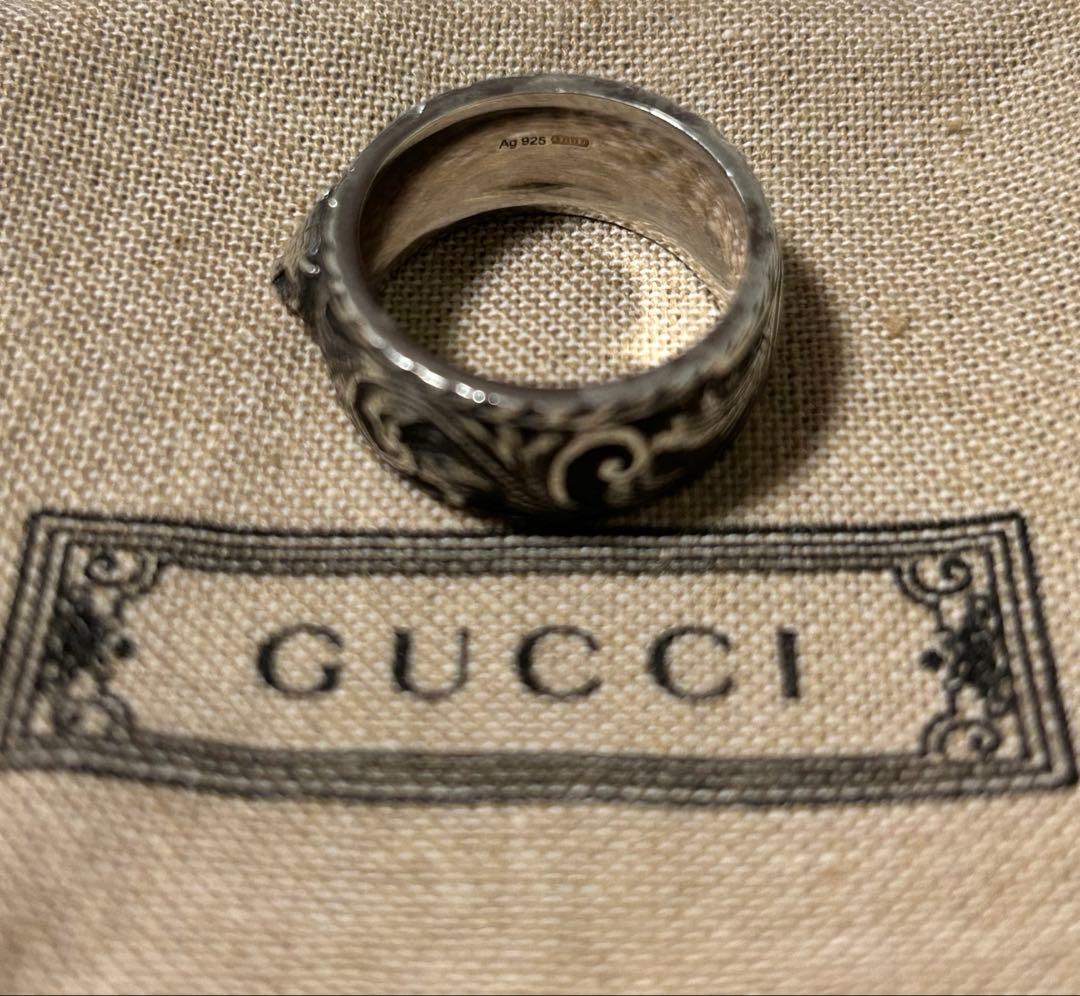 り*け様 GUCCI リング キャットヘッド 22号