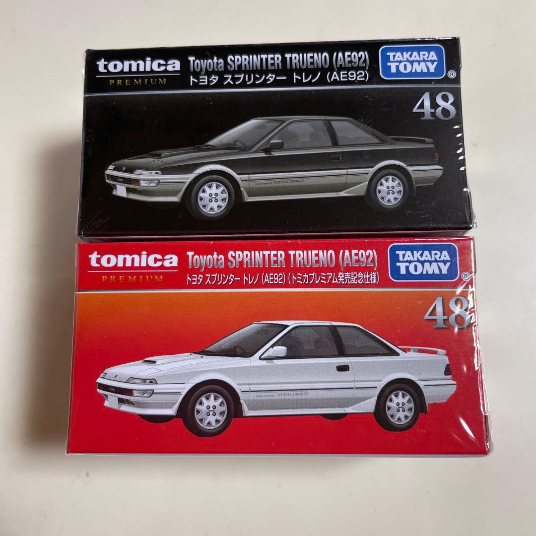 トミカ トミカプレミアム★トヨタスプリンタートレノセット