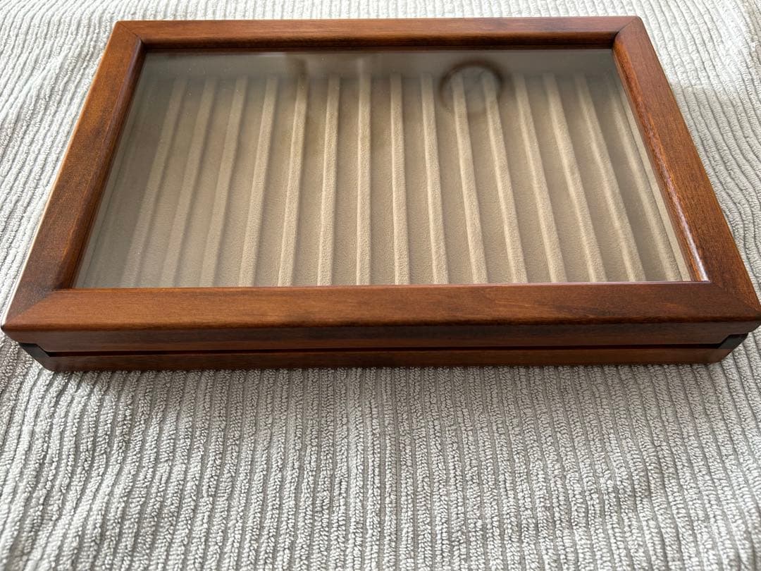 豊岡クラフト ペントレイ(固定蓋付き) 15本用 収納ケース