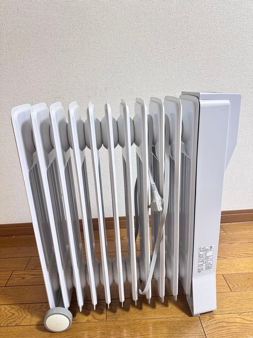 eureks オイルヒーター 1500W ホワイト