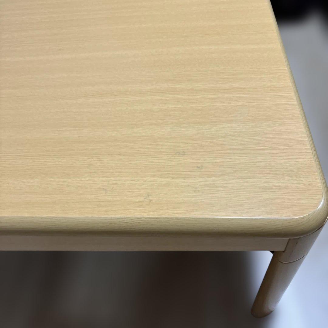 送料無料　ニトリ こたつテーブル 75×75 ナチュラル 正方形 木目調