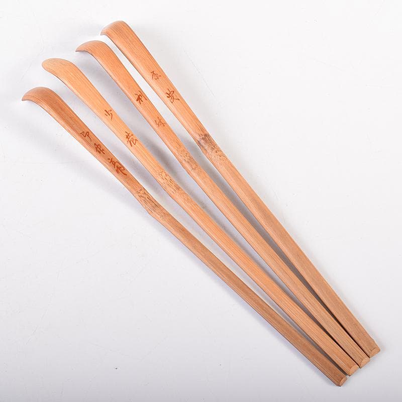 茶道具　表千家流歴代宗匠好茶杓　歴代茶杓　十三本　書付共筒　V　R7767