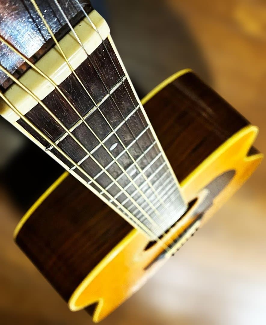 弾きやすく超激鳴り!綺麗な音色！ビンテージYamaki YW-20　低弦高調整済