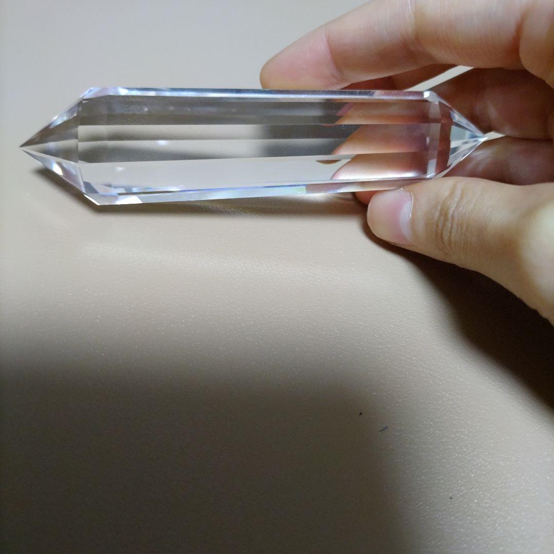 ブラジル産クリアクォーツ　13面ヴォーゲルワンド　クリスタル　水晶