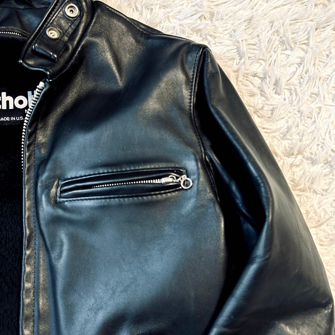 ショット Schott 641 36 ボアライナー付き ライダースジャケット