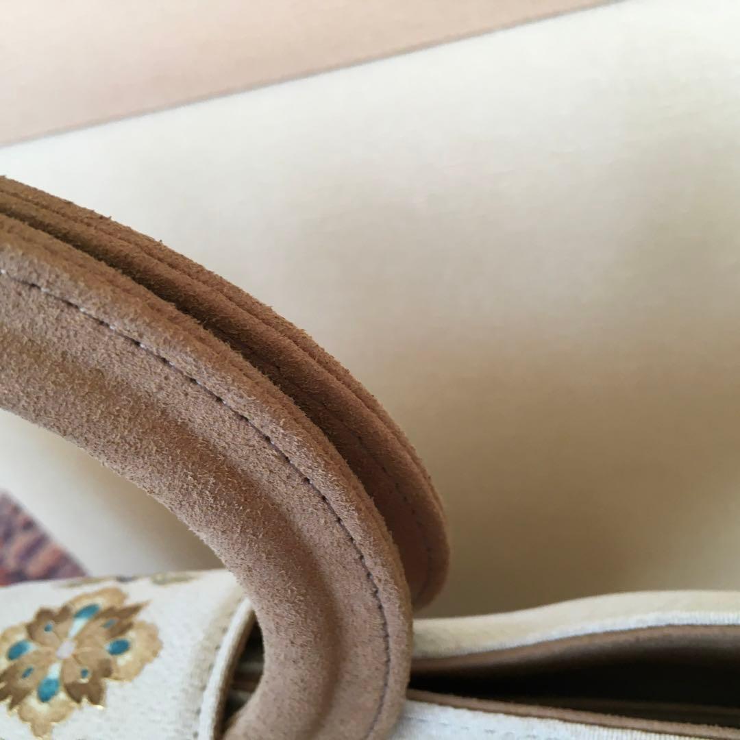 岡重　花柄　和装用バッグ