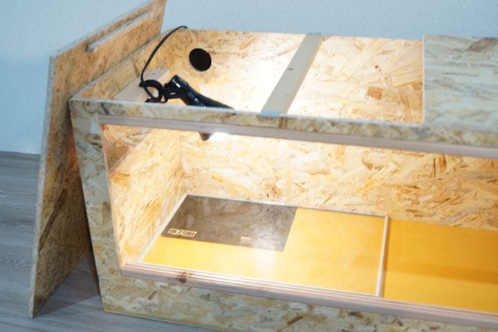 飼育ケージ　初！シートヒーター使用可能　●木製レール※送料無料