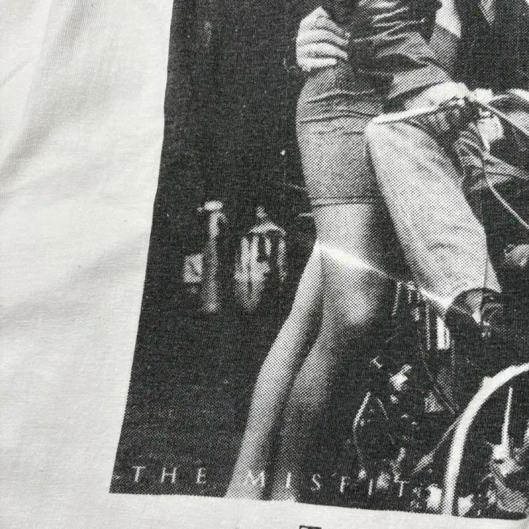 80s フォトTシャツ アメカジ ヴィンテージ XL シングルステッチ 古着 白