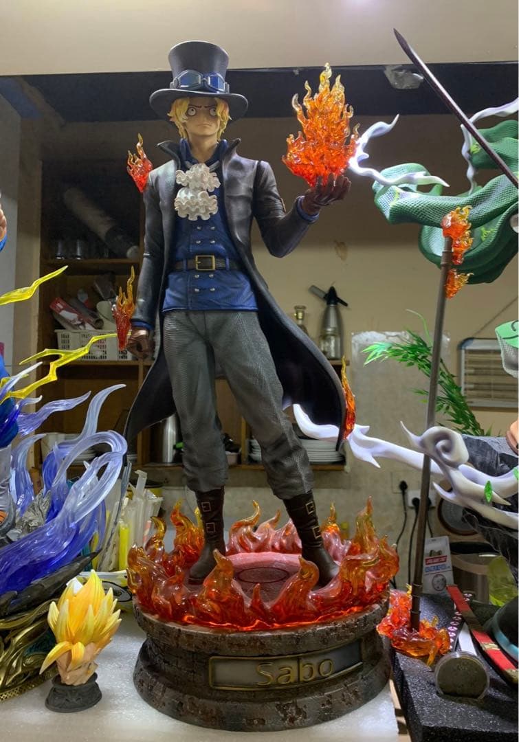 ワンピース 1／4スケール サボ フィギュア ガレージキット