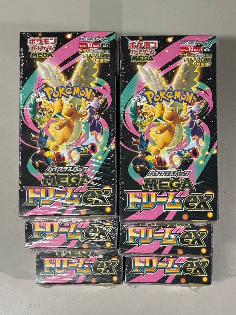 ポケモンカード6BOX(メガドリーム)