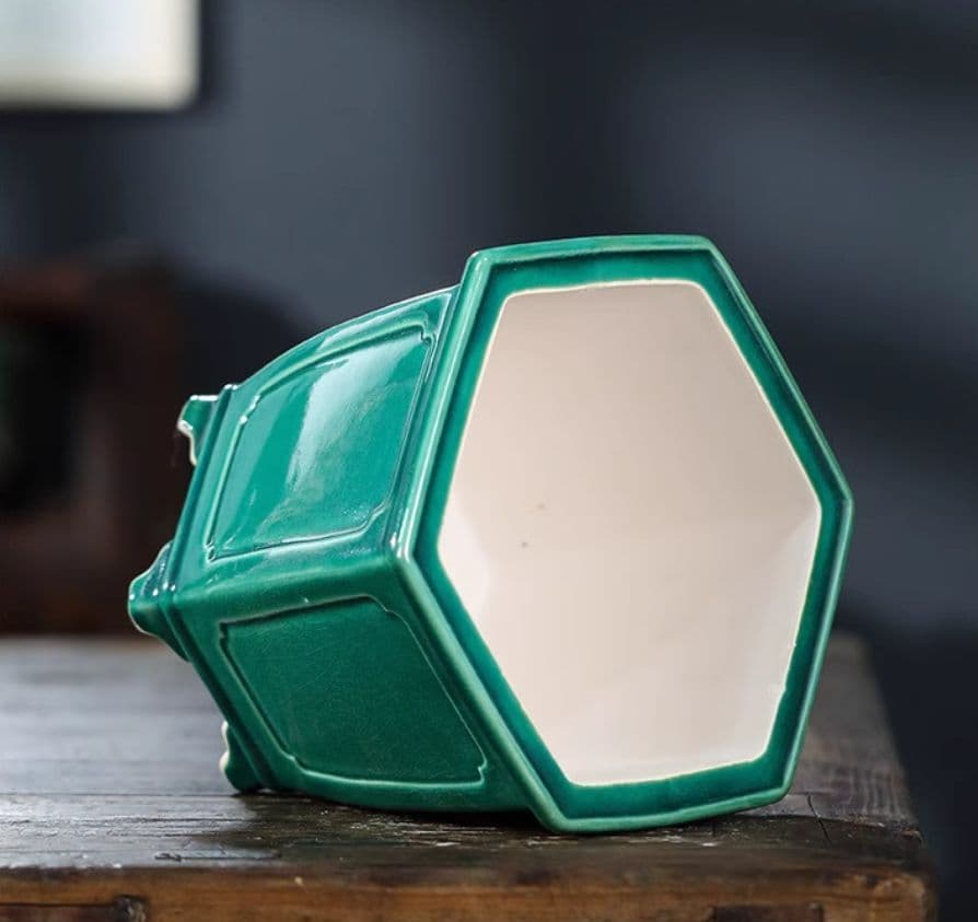 盆栽鉢 青磁鉢 山野草鉢 多肉植物 植木鉢 小品大品盆栽鉢 陶器鉢 置物