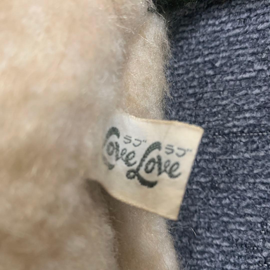 セキグチ　猫　ぬいぐるみ　LOVELOVE リアル　ビンテージ　レトロ　シャム猫