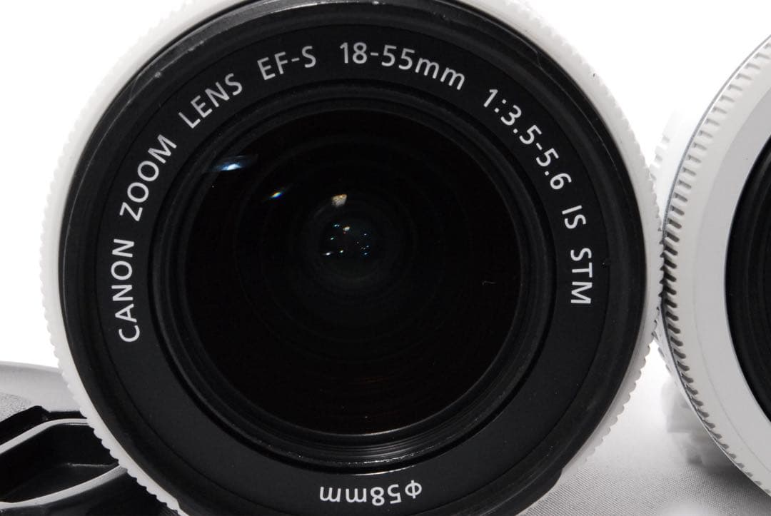 ◆STMレンズ◆Canon Kiss X7◆一眼レフカメラ◆人気のホワイト◆