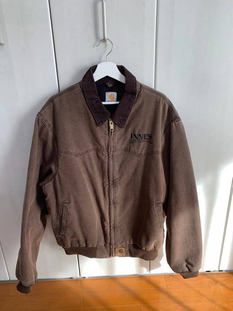 carhartt サンタフェジャケット ブラウン メキシコ製 ダックジャケット