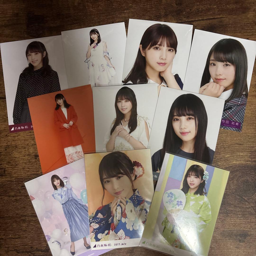 乃木坂46生写真まとめ売り➕賀喜メトロおまけ