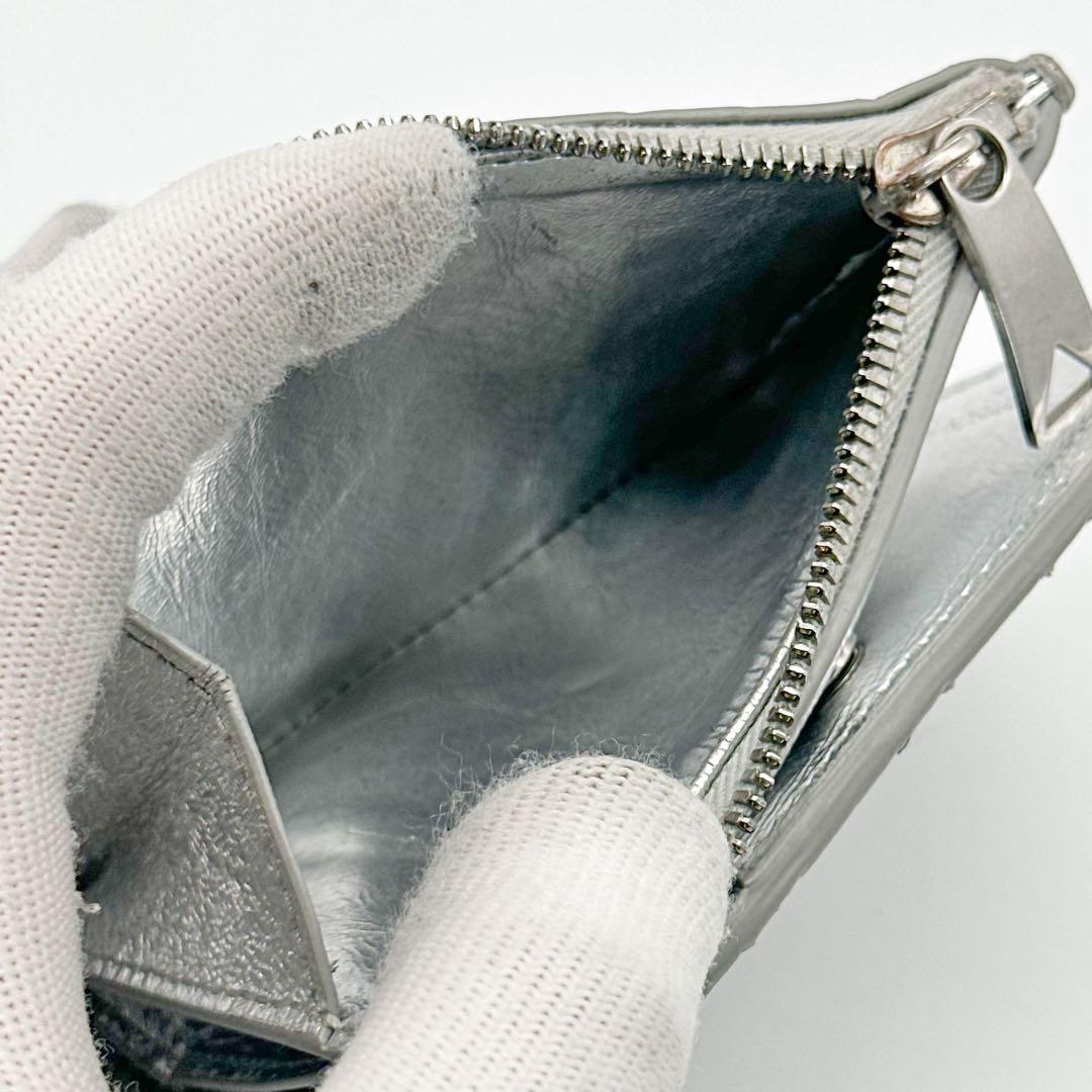 ボッテガ ヴェネタ イントレチャート 二つ折り コンパクト ウォレット