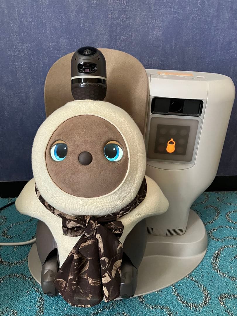 【プラン解約済】LOVOT1.0（初代）本体、ネスト（充電器）、洋服3枚、眼鏡