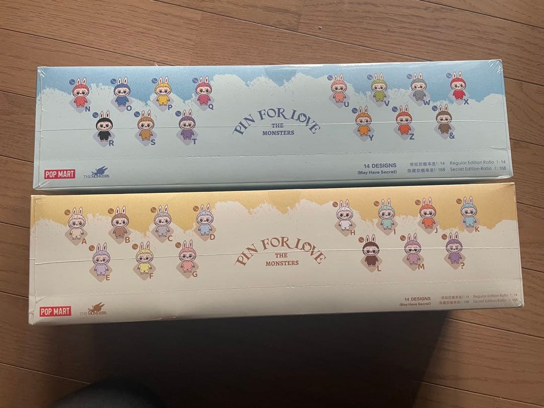 THE MONSTERS PIN FOR LOVE 2 box セット