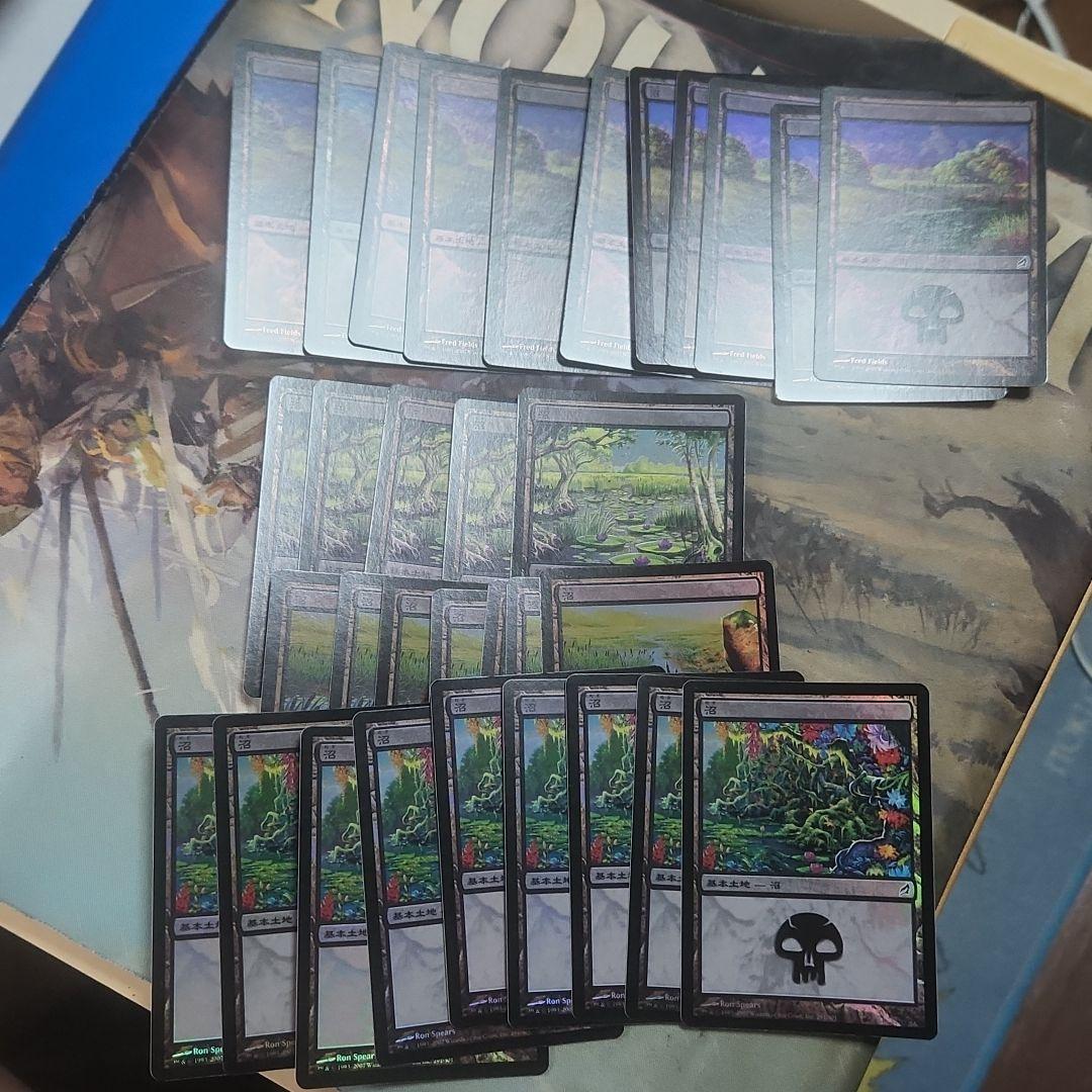 MTG ローウィン基本土地foil 日本語 167枚セット
