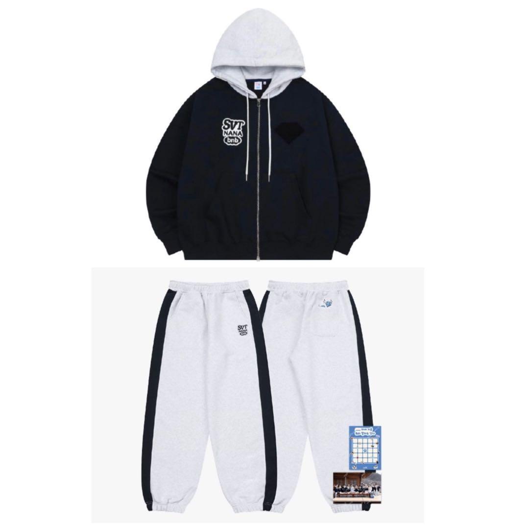 SEVENTEEN NANA bnb ナナ民泊 パーカー スウェット セット