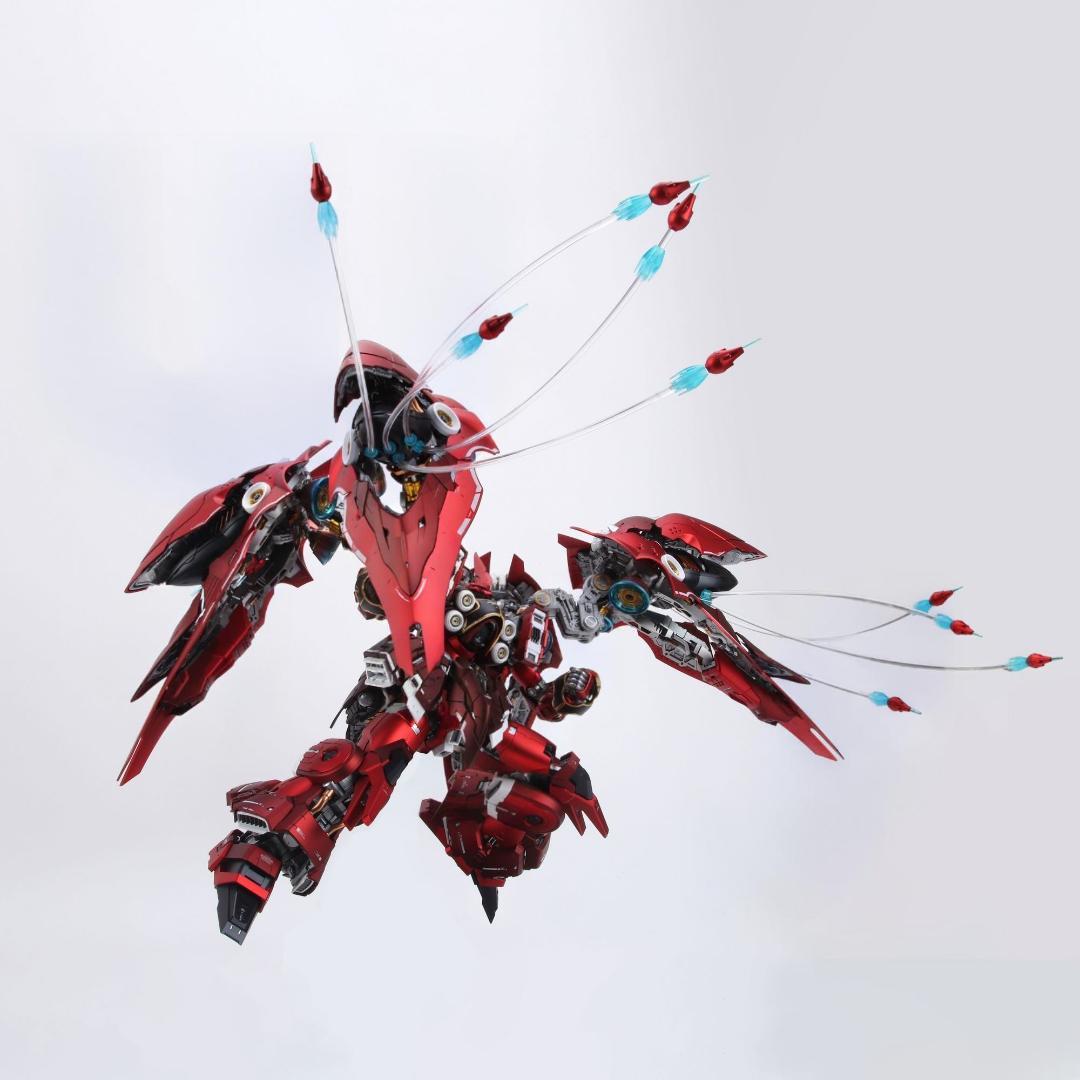 【キャンディレッドVer.】1/100 オシリスの翼　ランナー塗装　プラモデル