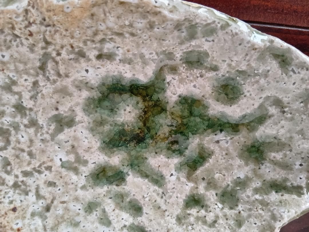 蓮善隆　灰釉平向付５客セット（伊賀焼）