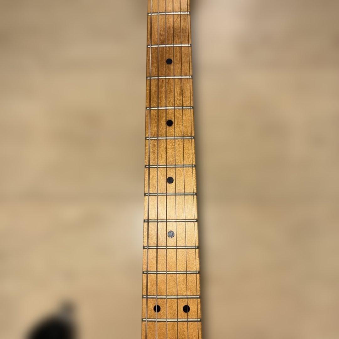 メイプル指板　いい音selder ストラトキャスタータイプ　弦高調整済み　です