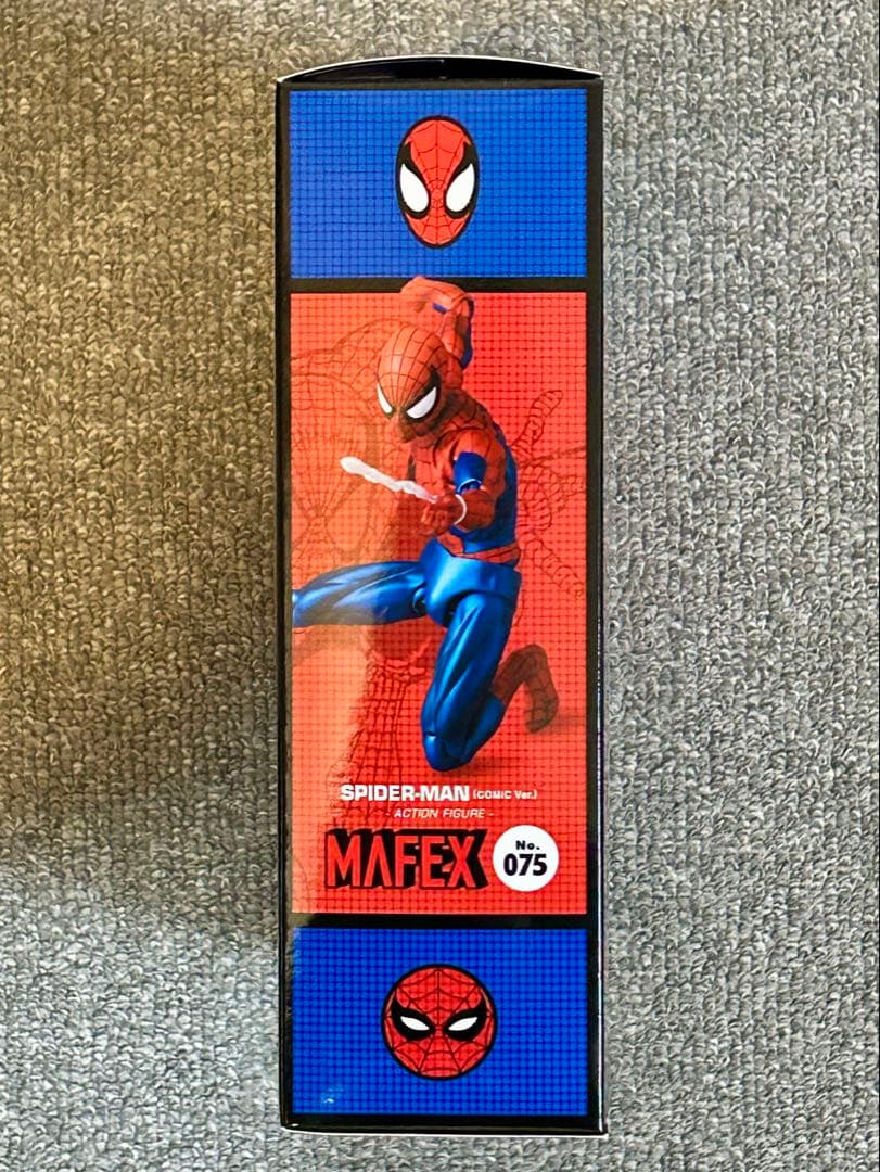 【未開封】 MAFEX 075 スパイダーマン comic ver.