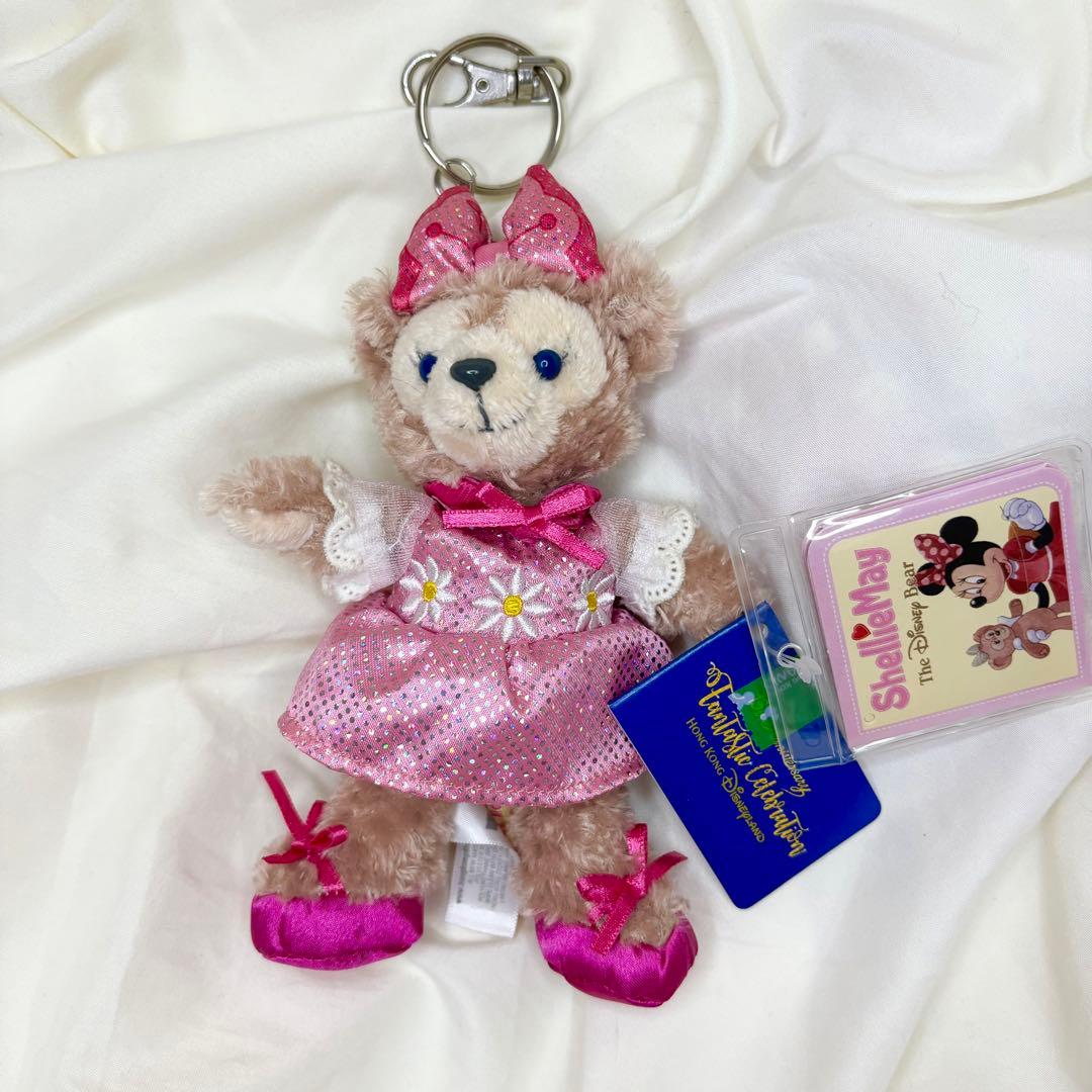 香港ディズニー限定 13周年 シェリーメイ ぬいぐるみキーホルダー