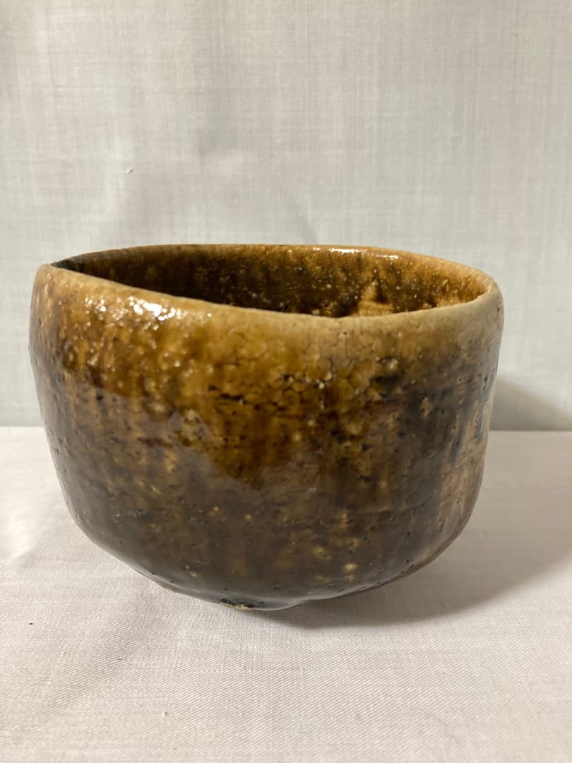 実家整理 茶道具 織部 美濃焼 茶碗