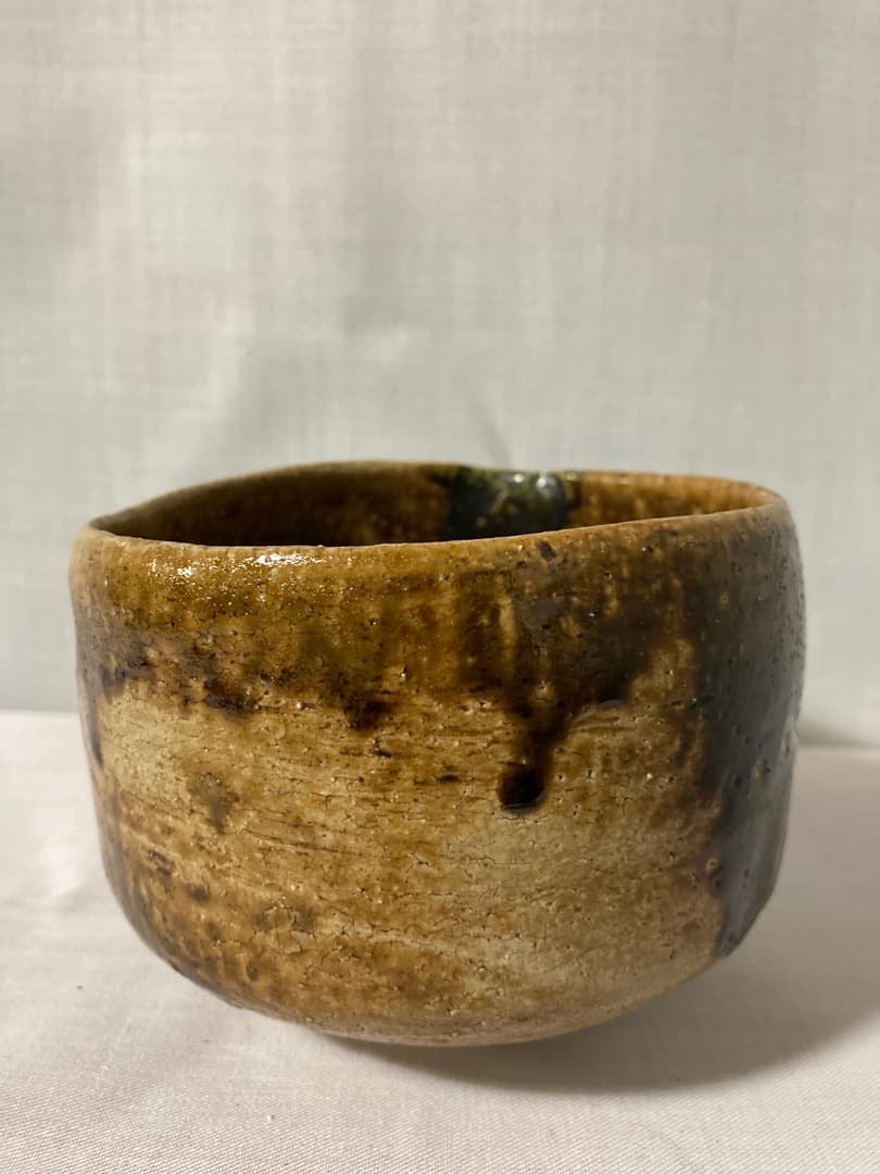 実家整理 茶道具 織部 美濃焼 茶碗