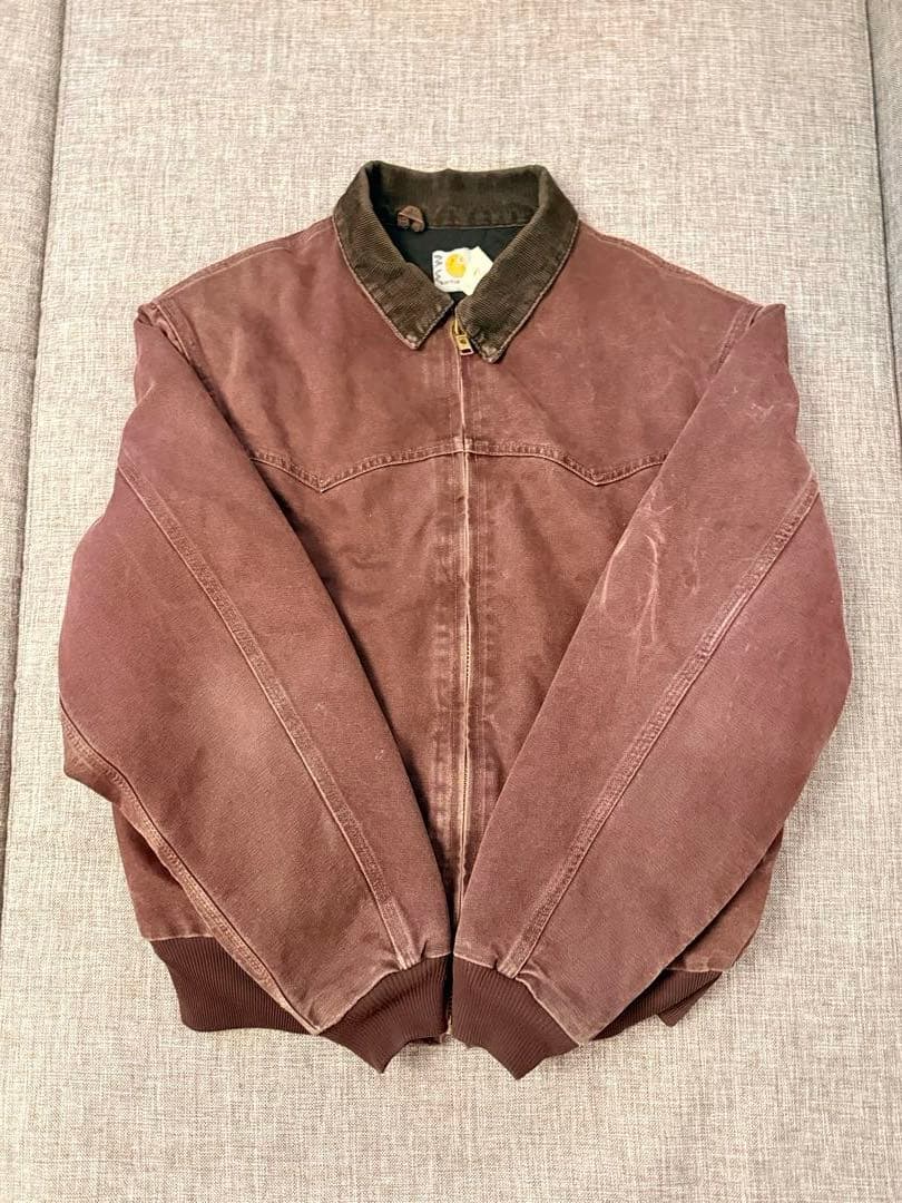 希少!! カーハートCarhartt サンタフェ ジャケット J14 BRG