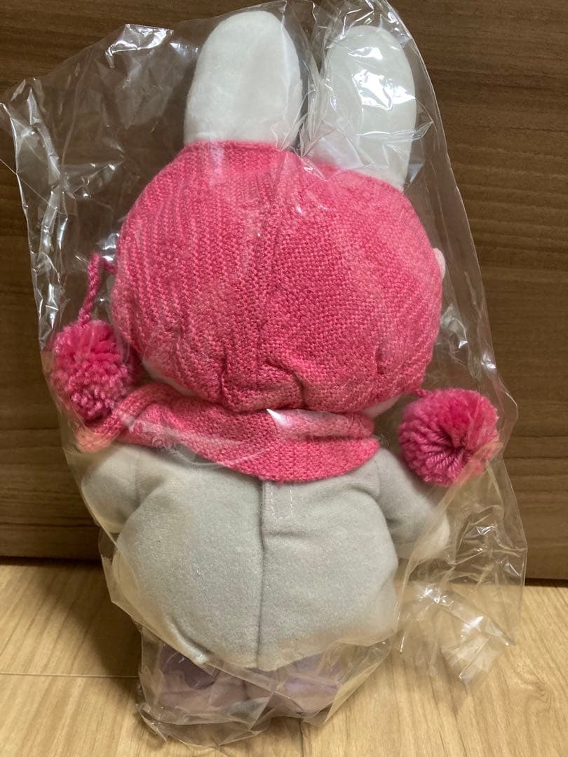 ミッフィースタイル　ぬいぐるみ　ニット帽　レア　美品